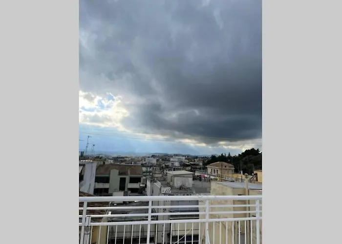 Panoramic View Corfu Town Center